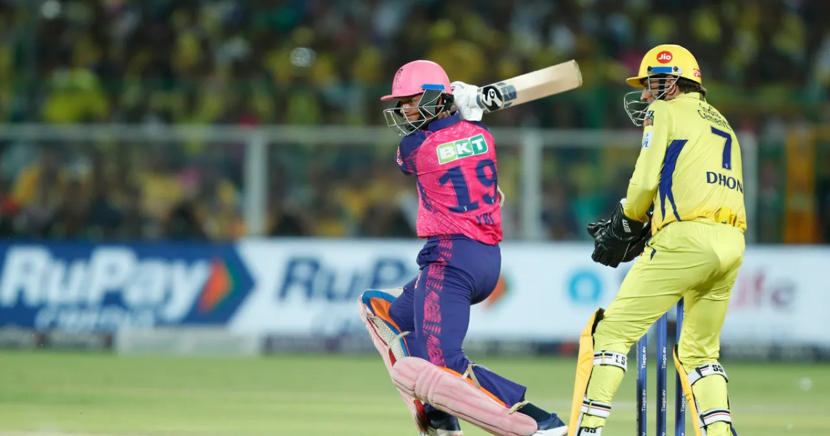 IPL 2023: Jaiswal and Spinners lead RR to a 32-run victory over CSK.